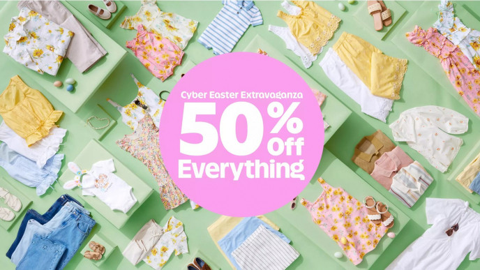 Old Navy Canada – 50% off in the Cyber Easter Extravaganza