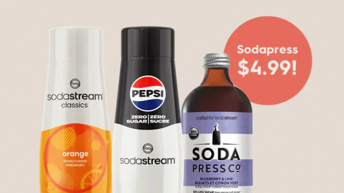 SodaStream – Up to 50% Off Classic Drink Mixes (from $4.99)