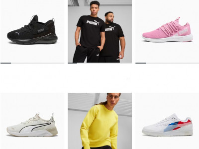 Up to 50% off Puma