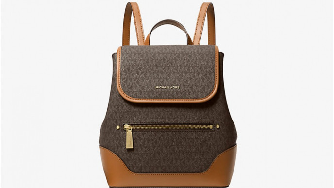 Michael Kors Harrison Medium Logo Backpack – 75% Off