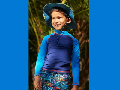 60% Off Kids Long Sleeved Rash Guard