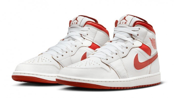 The Closet Inc: Men's Air Jordan 1 Mid SE "Dune Red" Now $52.50