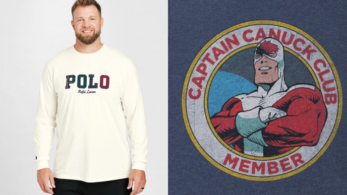 George Richards Big & Tall: 50% Off Select Graphic Tees from Polo Ralph Lauren, Guess & Licensed Brands