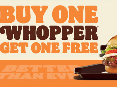 Burger King: BOGO Free Whoppers