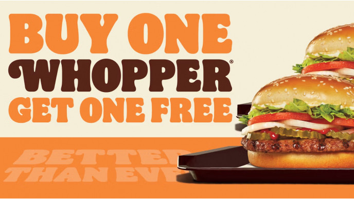 Burger King: BOGO Free Whoppers