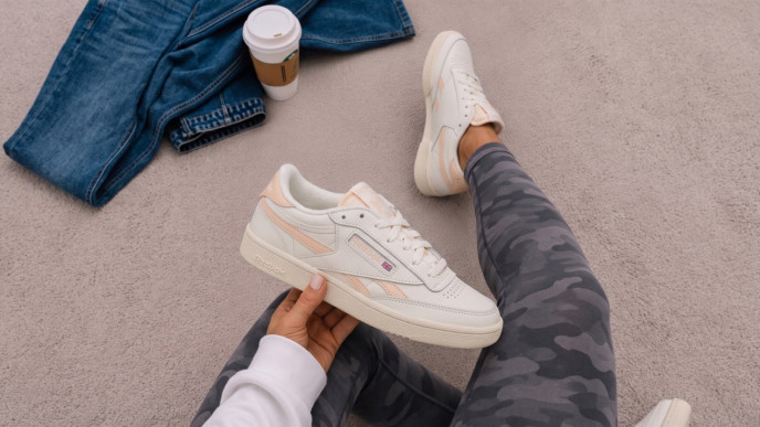 Reebok Women's Club C Revenge Vintage Sneakers Now $35 (Reg. $130)