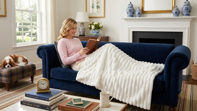 Bedsure Fleece Throw Blanket Now $19.99 (Reg. $31.99)