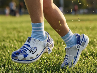 Star Wars R2D2 Crocs, Now $54.95