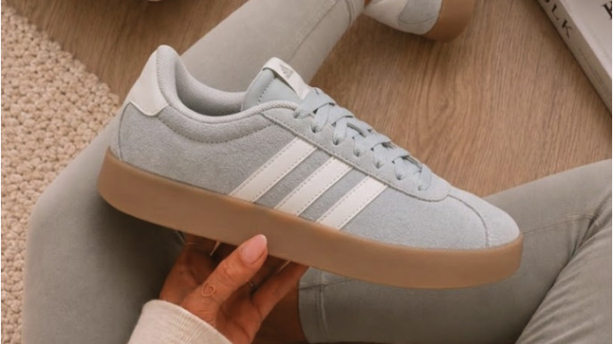 Adidas Women's VL Court 3.0 Sneakers Now $60 (Reg. $100)