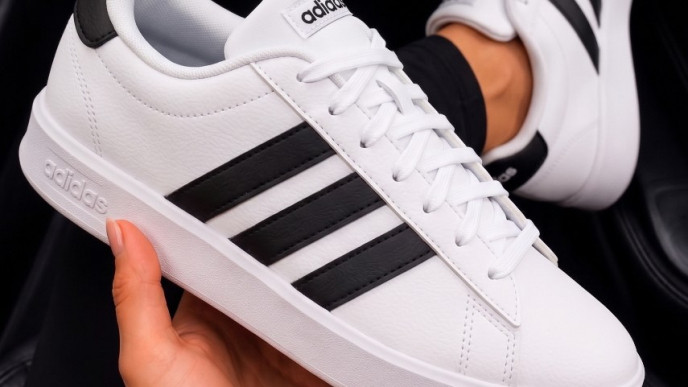 adidas Women's Grand Court 3.0 Sneakers Now $54 (Reg. $90)