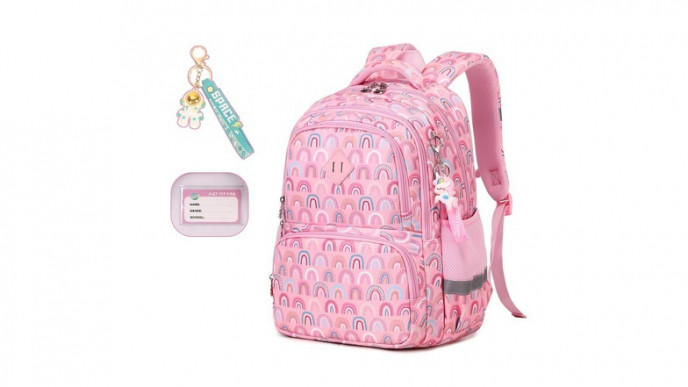 Kids Kawaii Backpack Now $12.99 (Reg. $35.99) in Pink/Rainbow