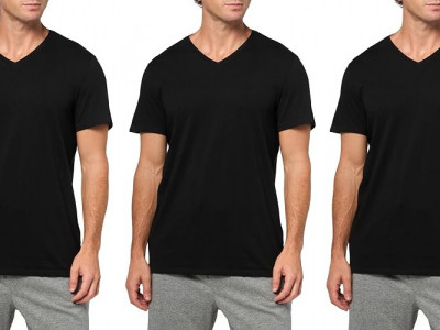 Lacoste 3-Pack V-Neck Tees Now $33.49