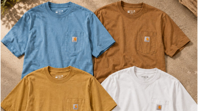 Carhartt Men's Garment Dyed Pocket T-Shirt Now $29.99 (Reg. $44.99)