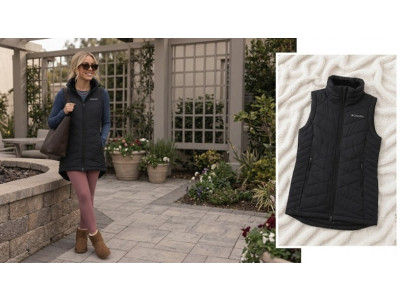Columbia Down Vest $68 w/ $17 Coupon