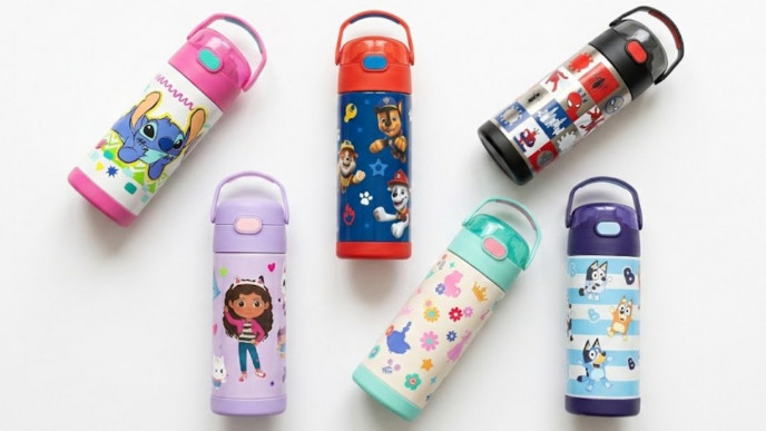 Kids Thermos Character Water Bottles From $19.99 on Amazon.ca