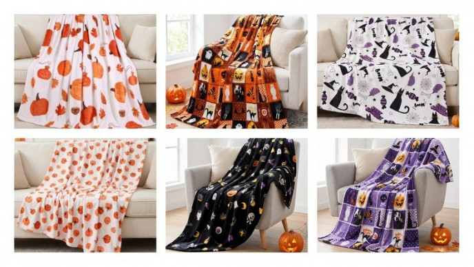 Halloween Blankets We're Loving, From $19.99