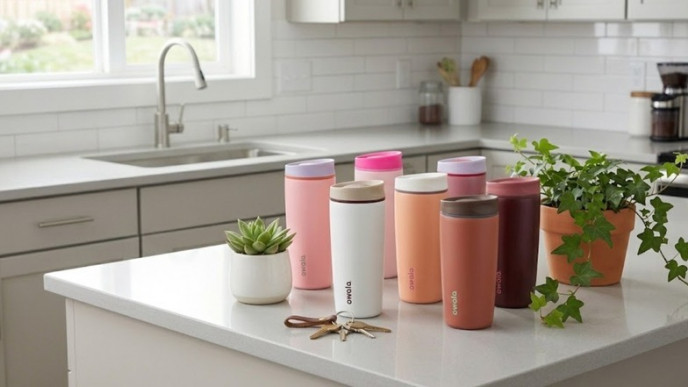 Owala SmoothSip Slider 20 oz Tumbler From $30.99 (Reg. $41.99)