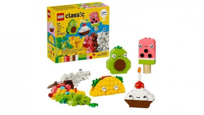 LEGO Classic Creative Food Friends Building Toy Set Now $10.38