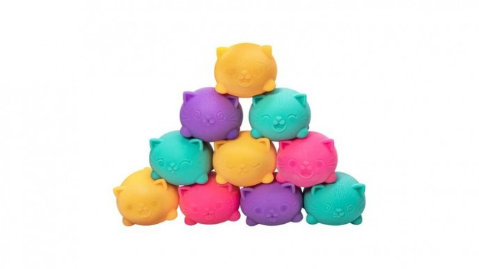 Schylling NeeDoh Teenie Cool Cat 3-Pack Now $25.44 (Reg. $27.99)