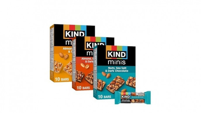 KIND Mini Snack Bars Variety Pack, 30 Count Now $22.94 (Reg. $29.99)