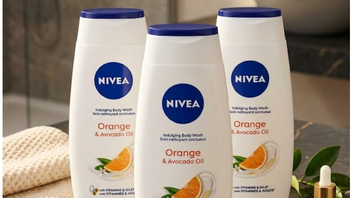 NIVEA Orange & Avocado Oil Body Wash 3x500ml Now $9.84 (Reg. $14.94)