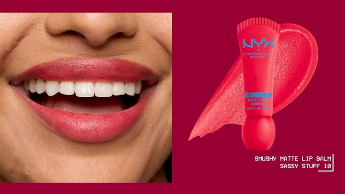 NYX Smushy Matte Lip Balm in Sassy Stuff Now $18.96 with $5.50 Coupon