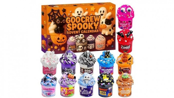 Halloween Slime Advent Calendar 2026 Now $28 with Clippable Coupon
