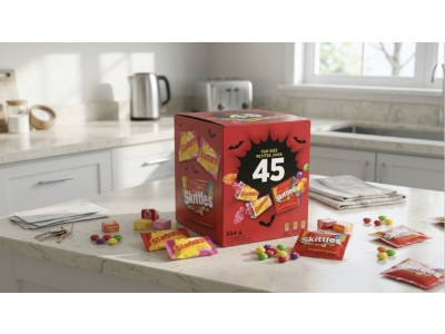 Skittles & Starburst 45-Pack $9.30