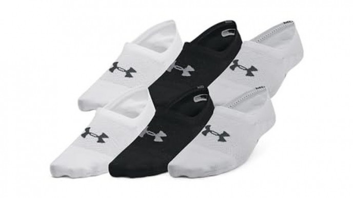 Under Armour Women's Breathe Lite Liner Socks 6 Pack Now $11.38 (Reg. $24.99)
