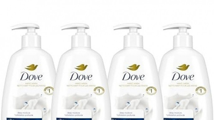 Dove Advanced Care Deep Moisture Hand Wash, 4-Pack Now $10.54 (Reg. $18.89)