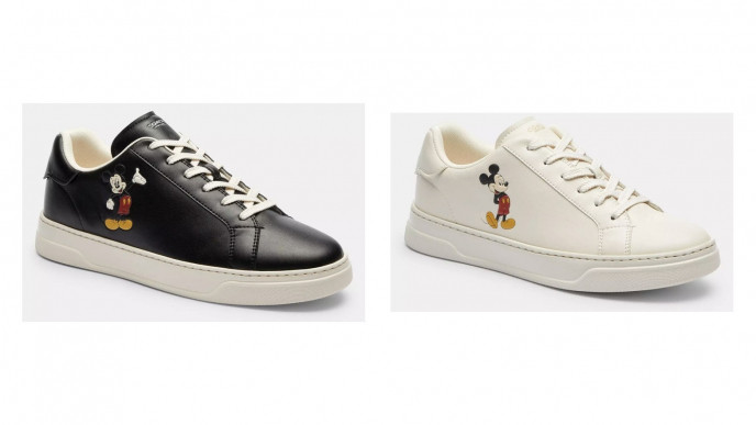 Disney x Coach High Line Sneaker with Mickey Mouse Now $90 (Reg. $150)