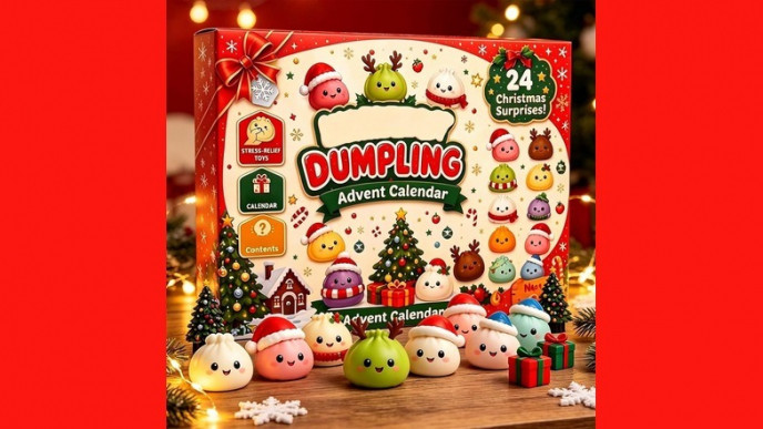 Squishy Advent Calendar Christmas Countdown now $27 on Amazon.ca
