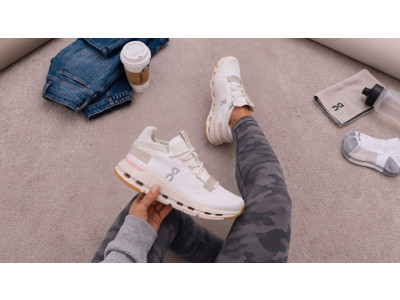 On Cloudnova White Now $100 (Reg. $200)