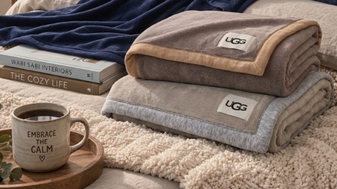 50% off UGG Duffield II Throw Blankets - Now $62 (Reg. $125)