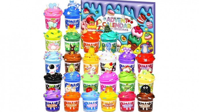 Slime Advent Calendar Christmas Countdown for $27 With Coupon