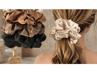 Lolalet Jumbo Satin Scrunchies $12 w/ Code