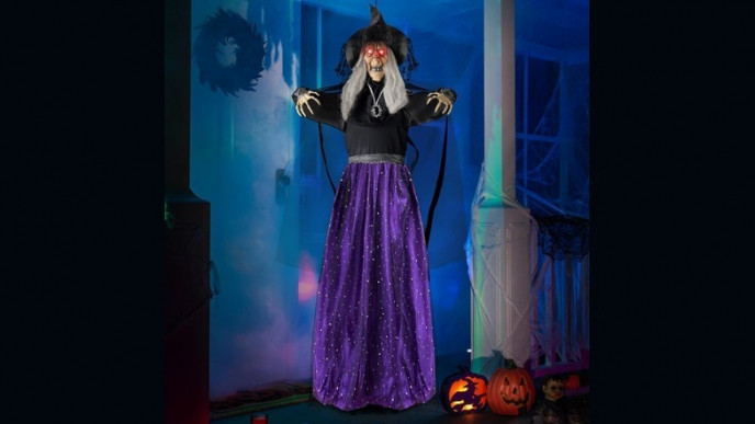 JOYIN 47" Animated Witch Halloween Decoration Now $35.99 (Reg. $44.99)