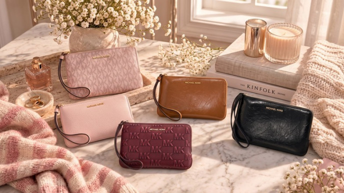 Michael Kors Jet Set Travel Small Wristlet for $39 (Reg. $178)