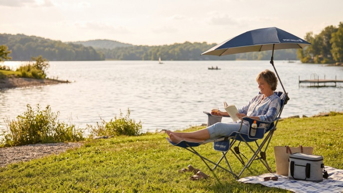 Sport-Brella Recliner Chair Now $64.99 (Reg. $120.99) with Extra Savings with Code