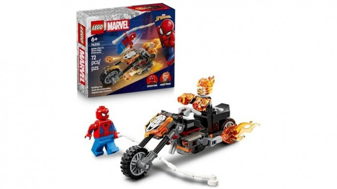 LEGO Marvel Spider-Man vs. Ghost Rider Motorcycle just $8