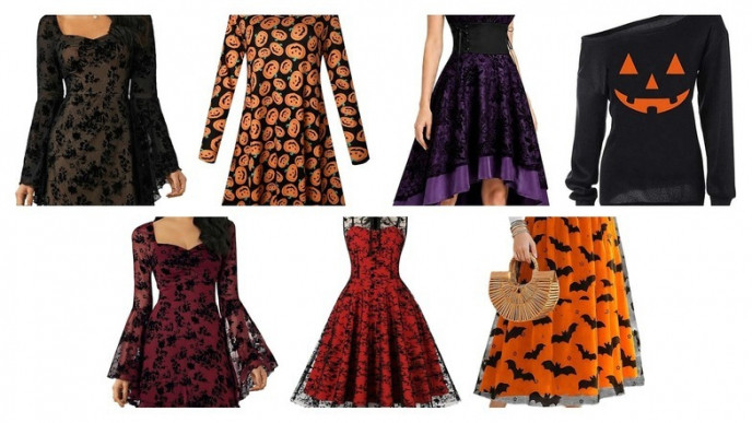 Halloween Dresses, Tops & Skirts We're Loving, From $18