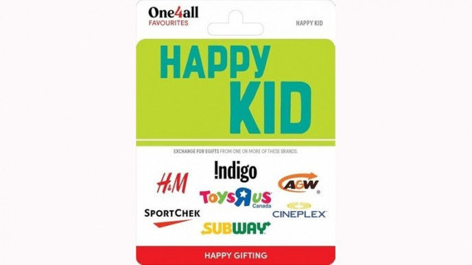 15% off Blackhawk Happy Kid $50 Gift Card - Now $42.50 (Reg. $50)