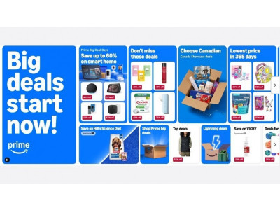 Prime Big Deal Days: Up to 50% Off