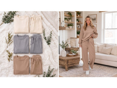 PRETTYGARDEN Lounge Set + 40% Code