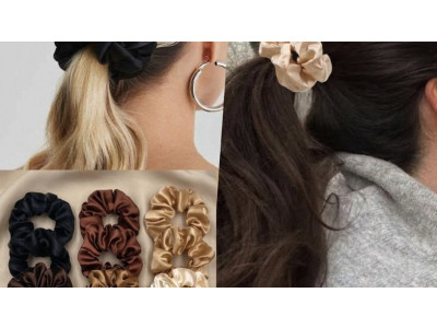 20% Off 12-Pack Satin Scrunchies, $13