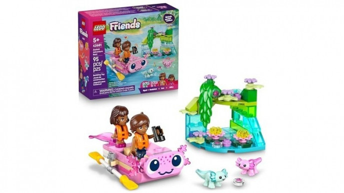 23% off LEGO Friends Axolotl Adventure Boat 42681 - Now $10