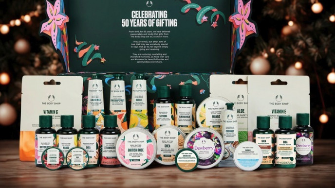 The Body Shop Classic Beauty Advent Calendar - Now $90 (Value. $190)
