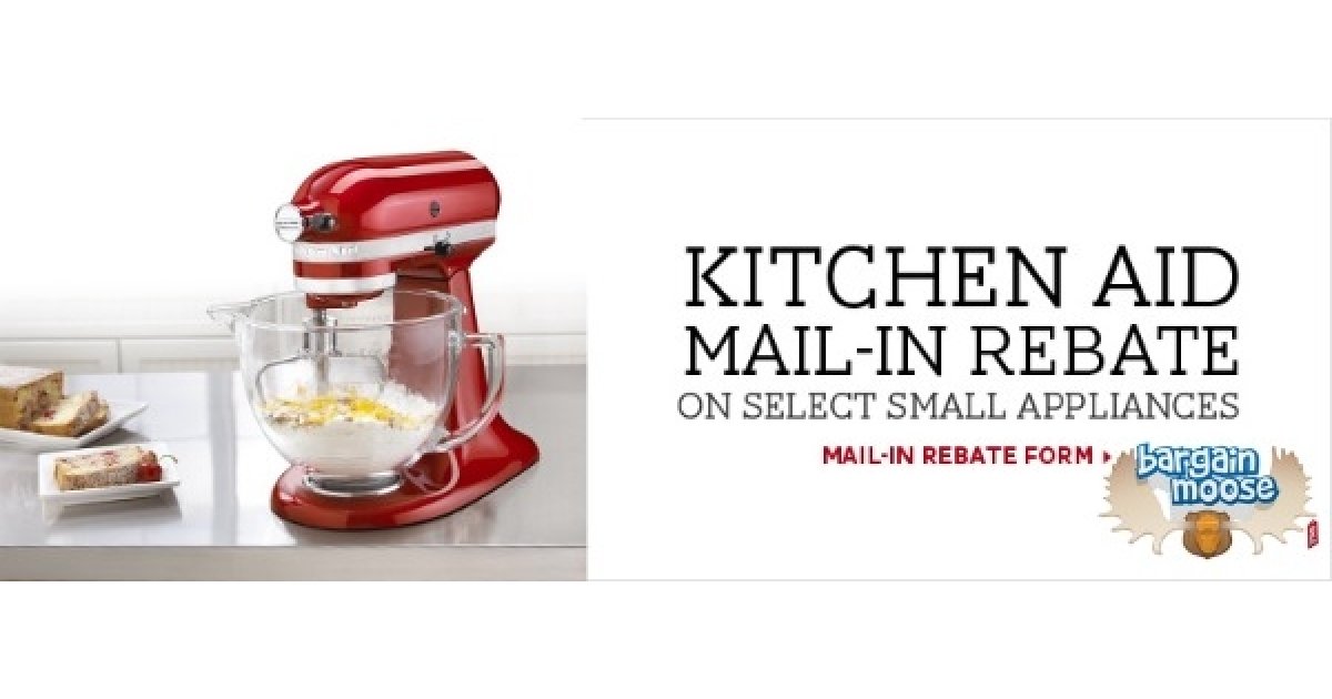 KitchenAid Mail In Rebates KitchenAid Sale At The Bay