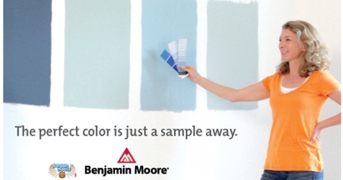 Canadian Freebies Benjamin Moore Paint Free Sample
