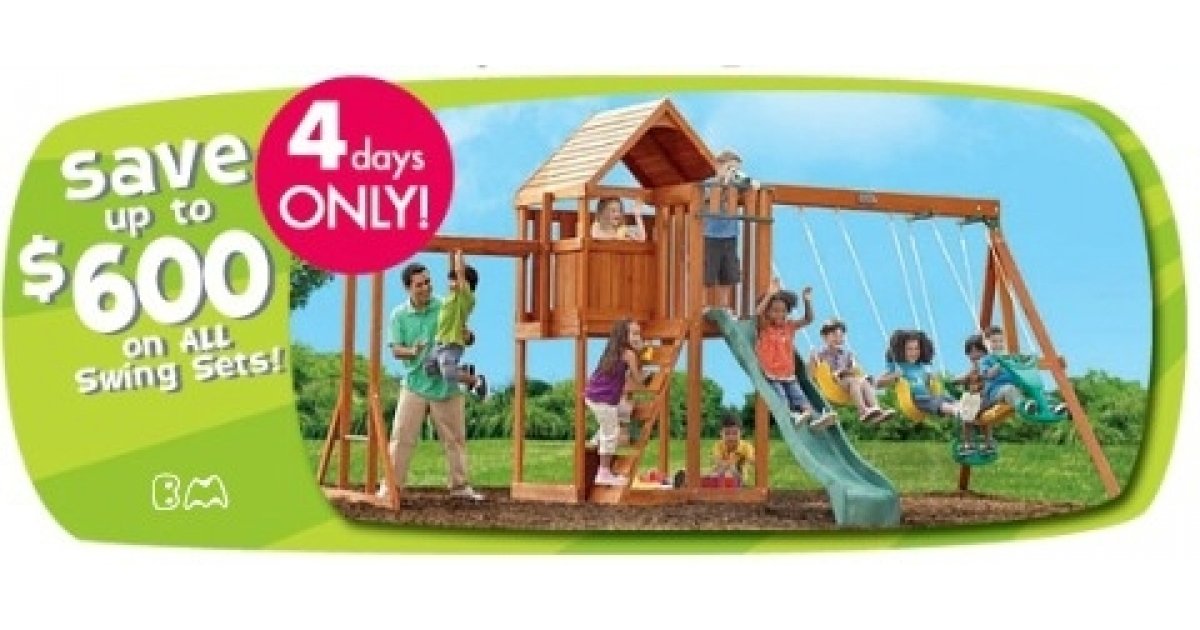 Toys R Us Up to 600 Off Swing Sets